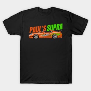 Paul's Supra mk4 Fast and furious T-Shirt